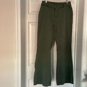 Olive green SummerSalt wide leg pants (women’s)